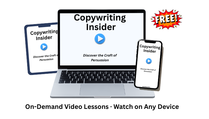 Copywriting Insider Mockup BG Free